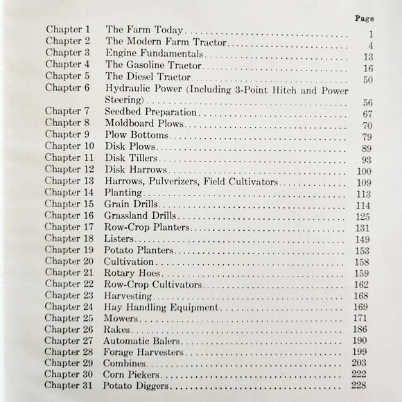 1955 Operation Care & Repair Of Farm Machinery John Deere Co HC Agriculture WHBS - Picture 7 of 7